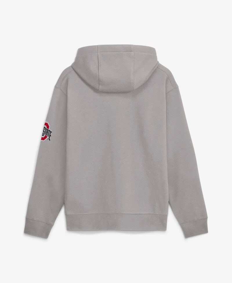Nike Men's Gray Ohio State Buckeyes 2026 Sideline Club Fleece Hoodie