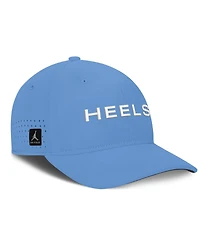 Jordan Men's Carolina Blue North Carolina Tar Heels Gameday Aerobill Swooshflex Dri-fit Hat