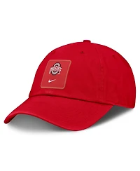Nike Men's and Women's Scarlet Ohio State Buckeyes 2026 Sideline Club Adjustable Hat