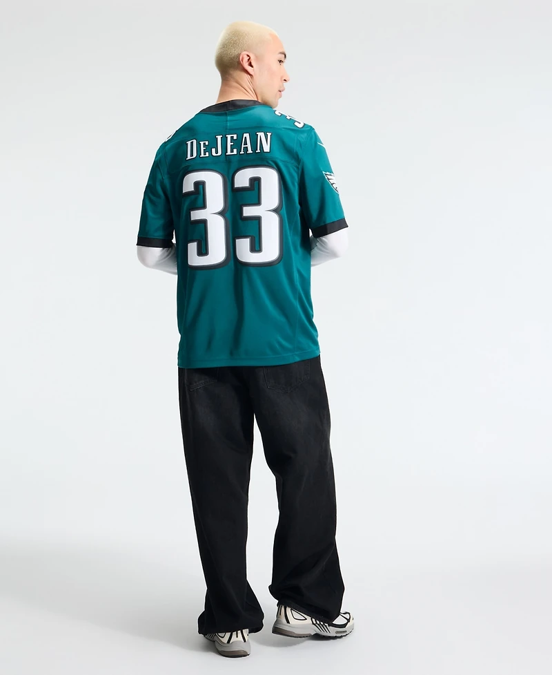 Nike Men's Cooper DeJean Midnight Green Philadelphia Eagles Vapor F.u.s.e. Stitched Limited Jersey