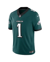 Nike Men's Jalen Hurts Midnight Green Philadelphia Eagles Vapor F.u.s.e. Stitched Limited Jersey