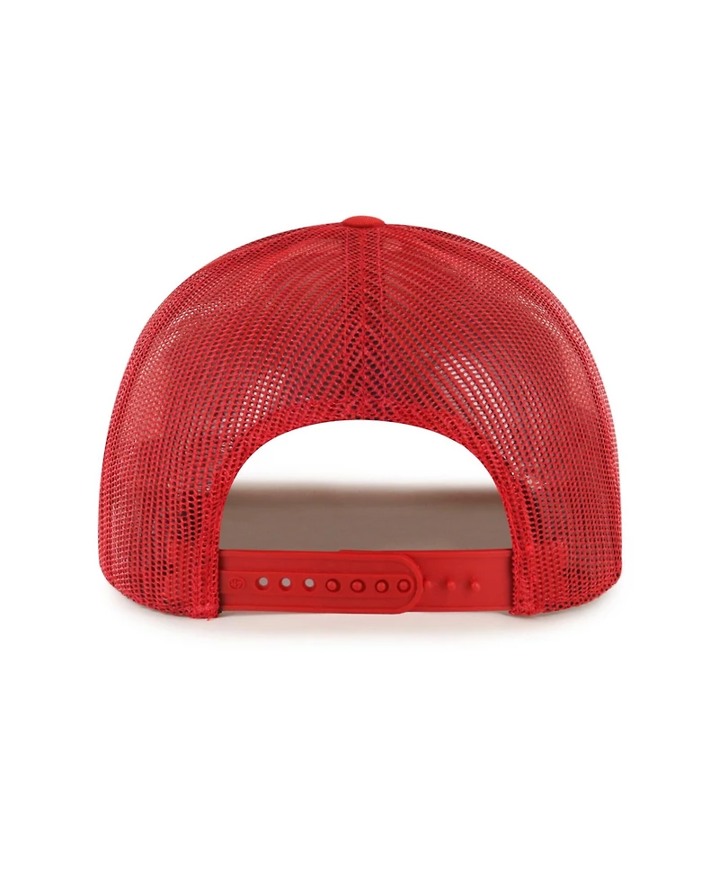 '47 Brand Men's Red Georgia Bulldogs Leland Trucker Adjustable Hat