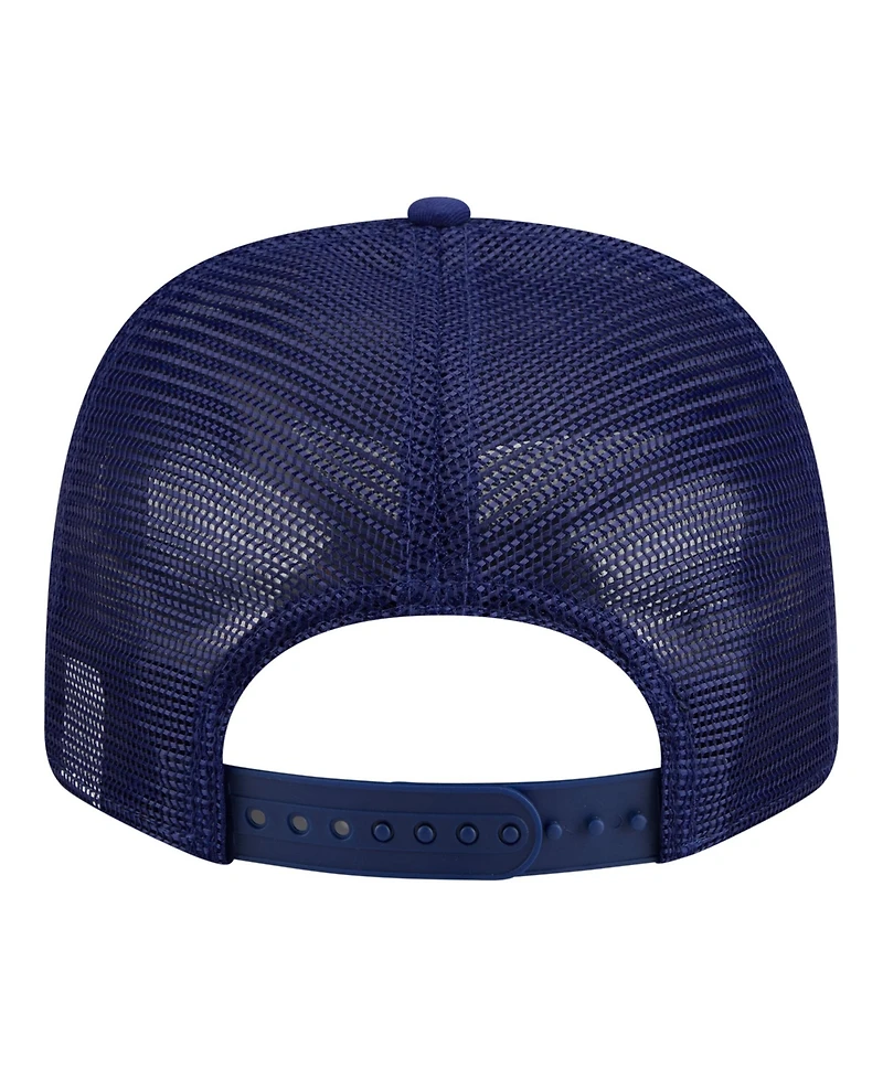 New Era Men's Royal Los Angeles Dodgers Contest 9SEVENTY Adjustable Trucker Hat