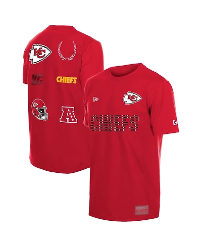 New Era Men's Red Kansas City Chiefs Match T-Shirt