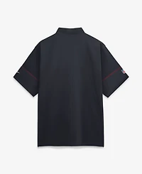Nike Men's Navy Houston Texans Sideline Short Sleeve Quarter-Zip Coaches Jacket