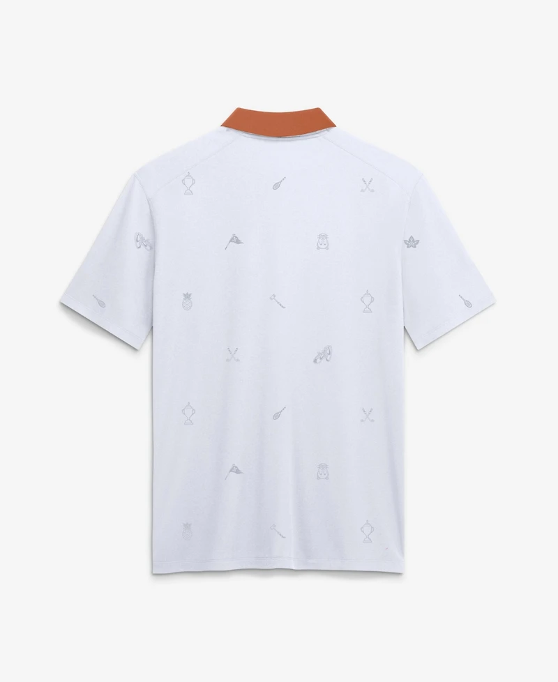 Nike Men's White Texas Longhorns Vapor Pattern Dri-fit Polo Shirt