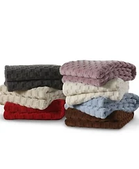 Sanctuary Jacquard Sherpa Blanket