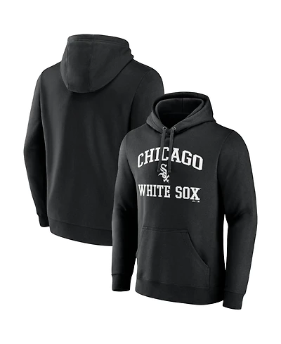 Logo Athletic Men's Black Chicago White Sox Heart Soul Hoodie