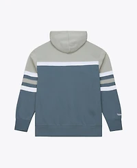 Mitchell & Ness Men's Gray Baltimore Orioles Cooperstown Collection Thunderstorm Head Coach Hoodie