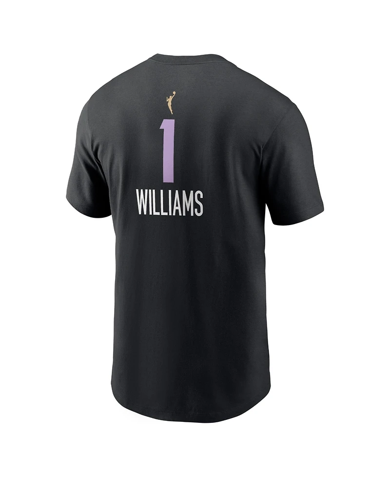 Nike Men's Gabby Williams Black Golden State Valkyries Name Number Rebel Edition T-Shirt