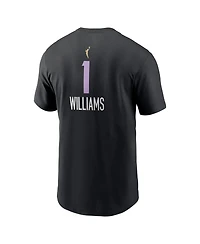 Nike Men's Gabby Williams Black Golden State Valkyries Name Number Rebel Edition T-Shirt