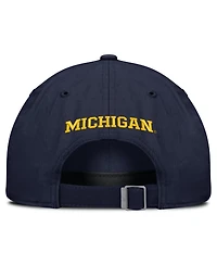 Jordan Men's and Women's Navy Michigan Wolverines 2026 Sideline Club Adjustable Hat