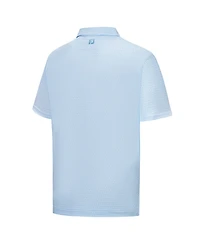 FootJoy Men's Light Blue 2026 President's Cup ProDry Clubhouse Print Lisle Polo Shirt