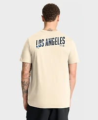 Nike Men's Cream Los Angeles Dodgers City Connect 2-Hit T-Shirt