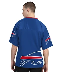 Starter Men's Royal/White Buffalo Bills Short Sleeve Long T-Shirt