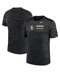 Nike Men's Black Colorado Buffaloes Velocity Dri-fit T-Shirt