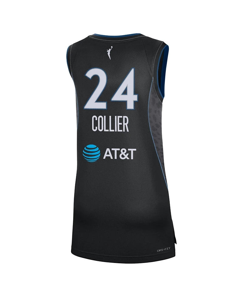 Nike Men's and Women's Napheesa Collier Black Minnesota Lynx Victory Jersey