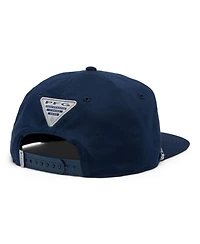 Columbia Men's  Navy Dallas Cowboys Back Tack Snapback Hat