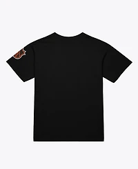 Mitchell & Ness Men's Black Los Angeles Kings Core Logo T-Shirt