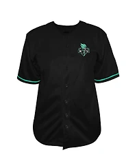 Fanatics Men's Black New York Liberty Big Tall Full-Button Fashion Jersey
