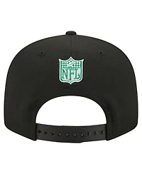 New Era Men's Black Philadelphia Eagles 9FIFTY Snapback Hat