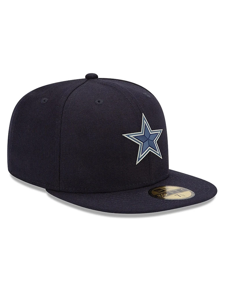 New Era Men's Navy Dallas Cowboys 59FIFTY Fitted Hat