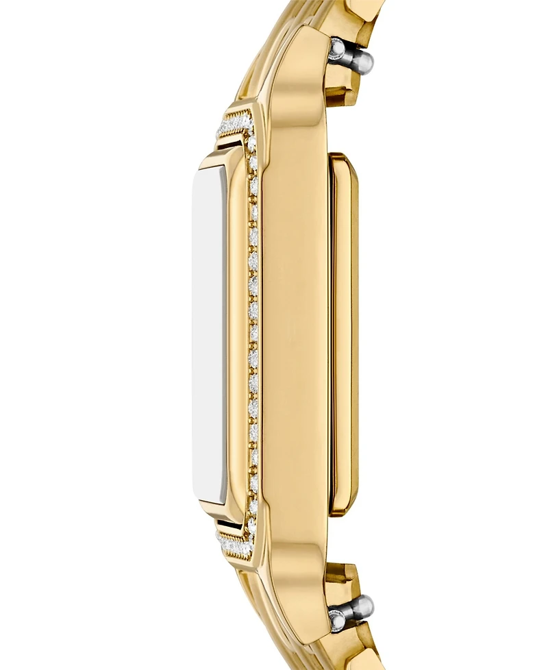 Fossil Women's Raquel Two-Hand Gold-Tone Stainless Steel Watch 23mm
