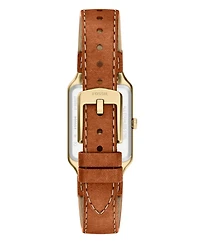 Fossil Women's Raquel Three-Hand Date Brown Leather Watch 23mm