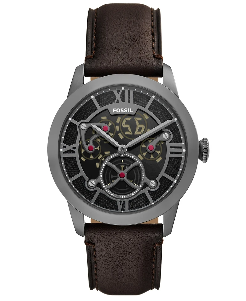 Fossil Men's Townsman Big Tic Two-Tone Leather Watch 42mm