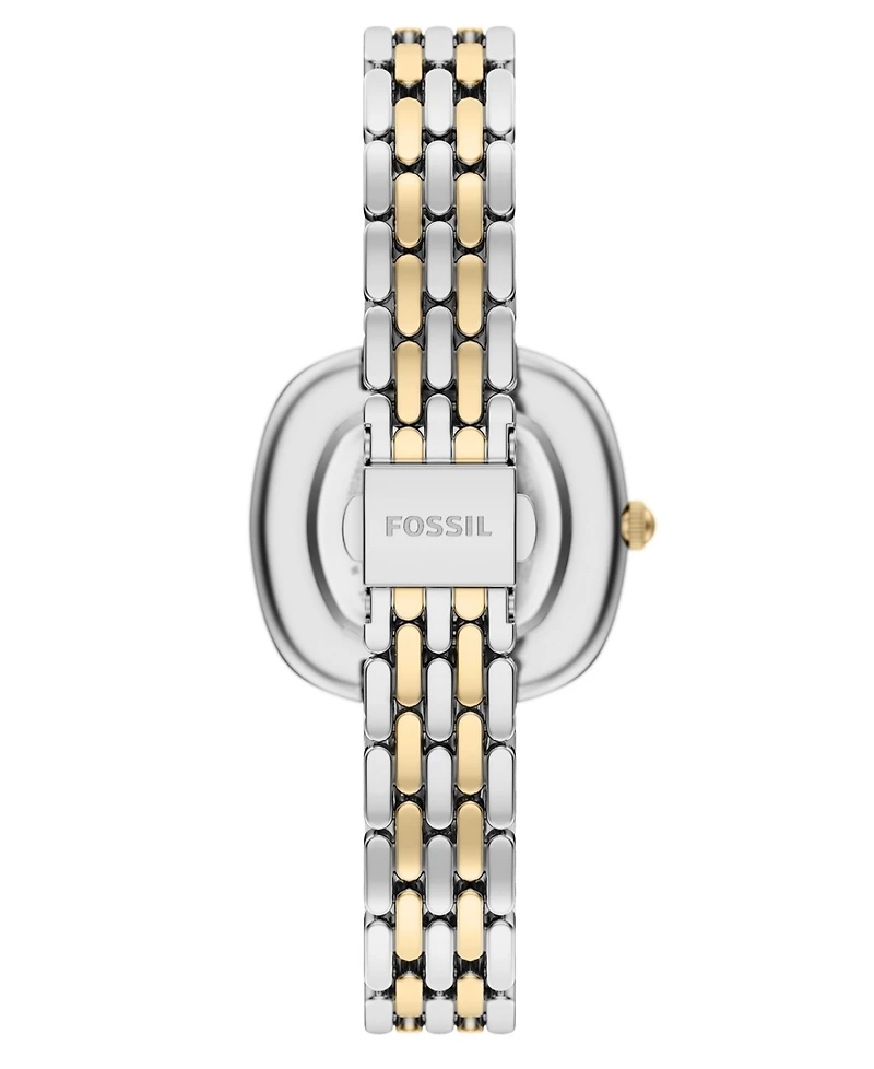 Fossil Women's Genevive Three-Hand Two-Tone Stainless Steel Watch 30mm