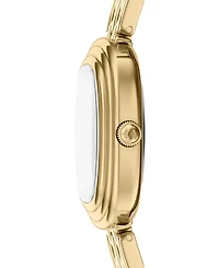 Fossil Women's Genevive Three-Hand Gold-Tone Stainless Steel Watch 30mm