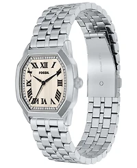 Fossil Men's Harlow Three-Hand Stainless Steel Watch 33mm
