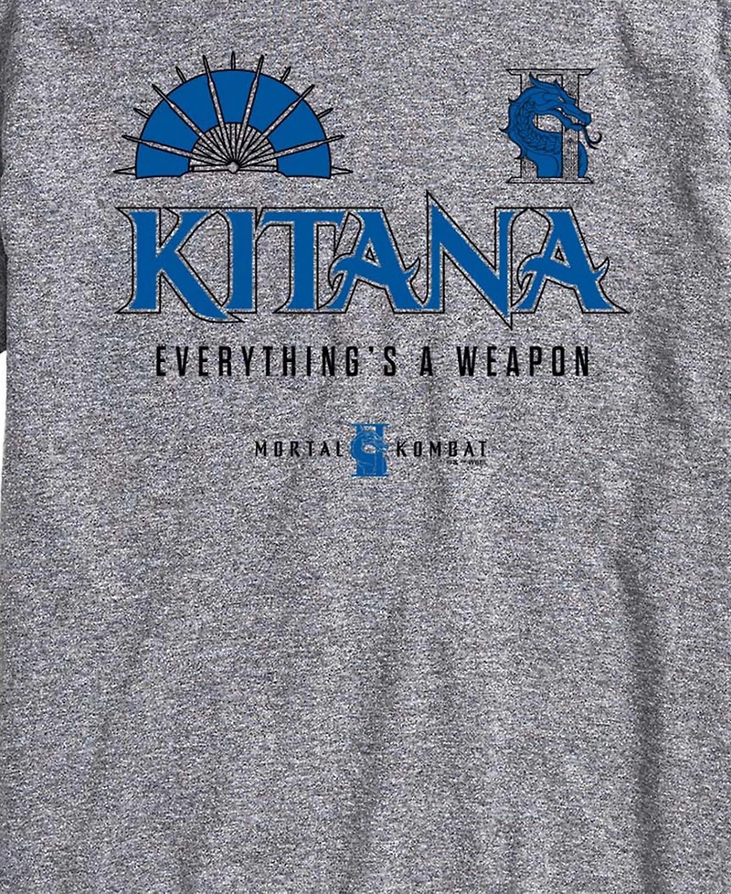 Airwaves Men's Mortal Kombat Kitana Graphic T-Shirt