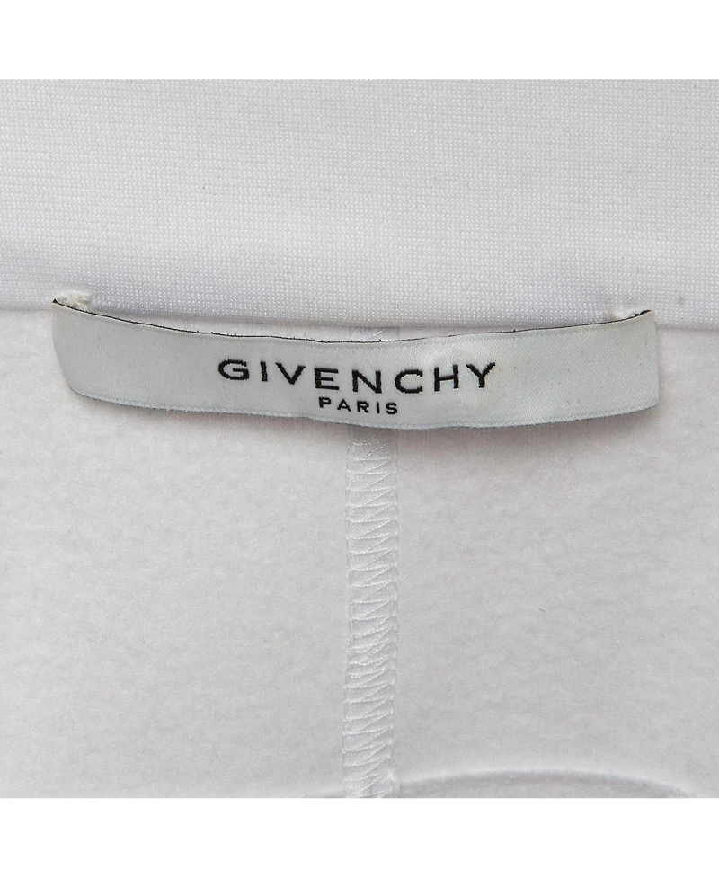 Pre-Owned Givenchy Women's Metallic Logo Print Jersey Jacket