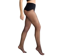 Allstar Products Group Women's Hanes Glide Seamless Sheer Toe Tights