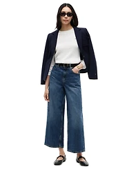 Tommy Hilfiger Women's Indie High-Rise Wide-Leg Jeans
