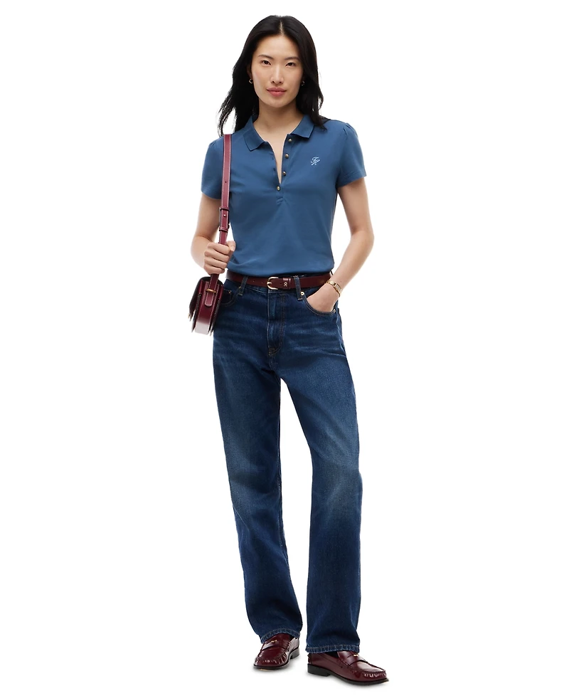 Tommy Hilfiger Women's Short-Sleeve Polo Shirt