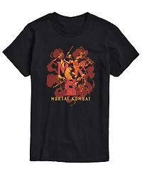 Airwaves Men's Mortal Kombat Champions Collage Graphic T-Shirt