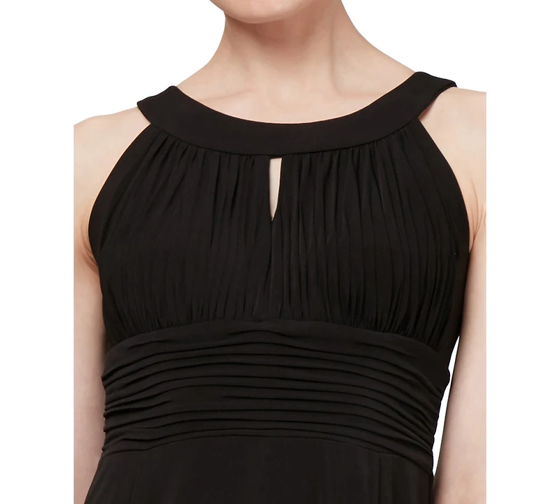 Sl Fashions Pleated Maxi Dress