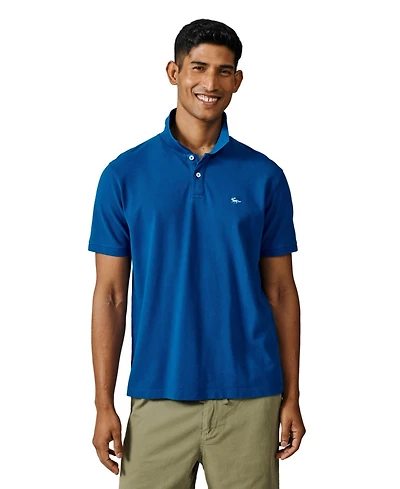 Aubin Men's Lusby Short Sleeve Pique Polo Shirt