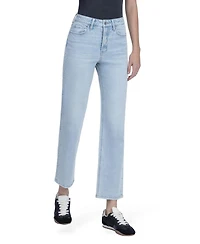 Flying Monkey Women's Super High Rise Tapered Leg Jeans