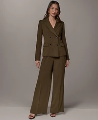 Donna Karan New York Women's Notch Lapel Collar Blazer