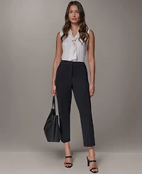 Donna Karan New York Women's Mid-Rise Ankle Pants