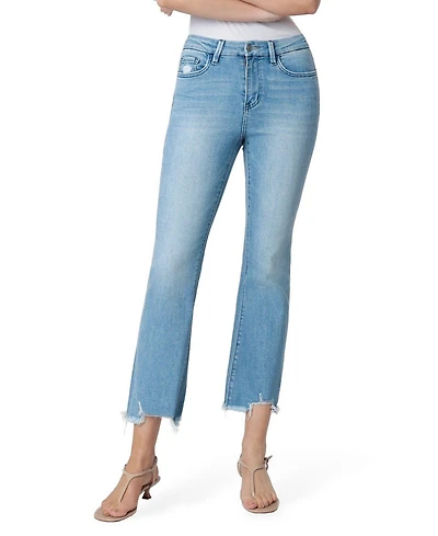 Flying Monkey Women's High Rise Kick Flare Jeans