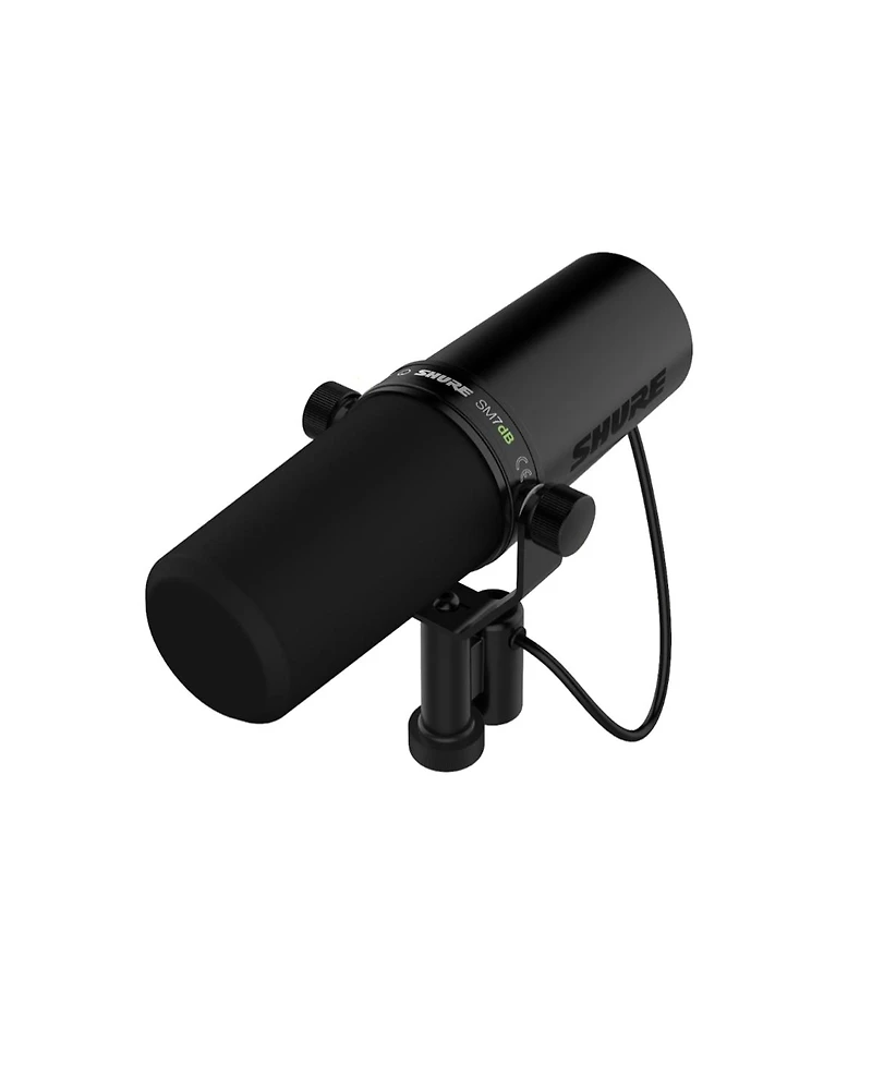 Shure SM7dB Cardioid Active Dynamic Studio Vocal Microphone with Built-In Preamp