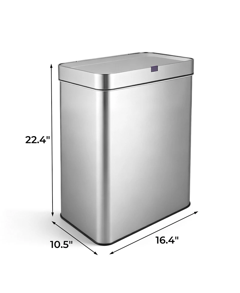 Mega Casa Gallon Motion Sensor Trash Can with 26 Trash Bags