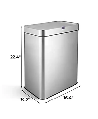 Mega Casa Gallon Motion Sensor Trash Can with 26 Trash Bags