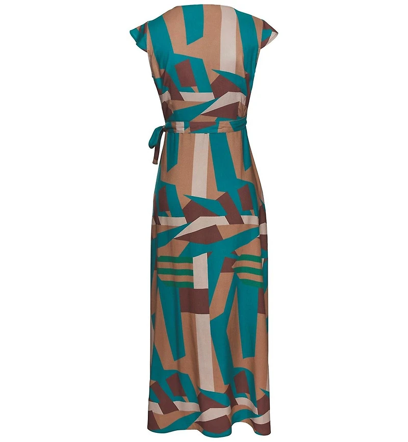 Lascana Women's Wrap Maxi Dress