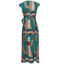 Lascana Women's Wrap Maxi Dress