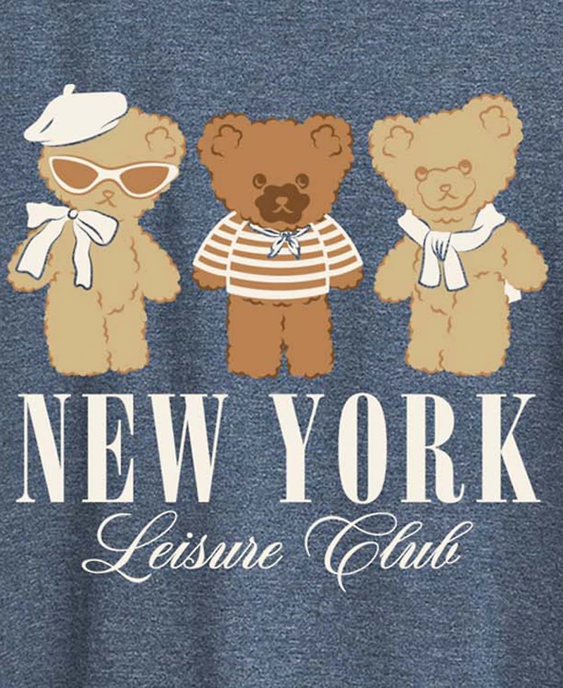 Hybrid Apparel Plus Teddy Bears Graphic T-Shirt